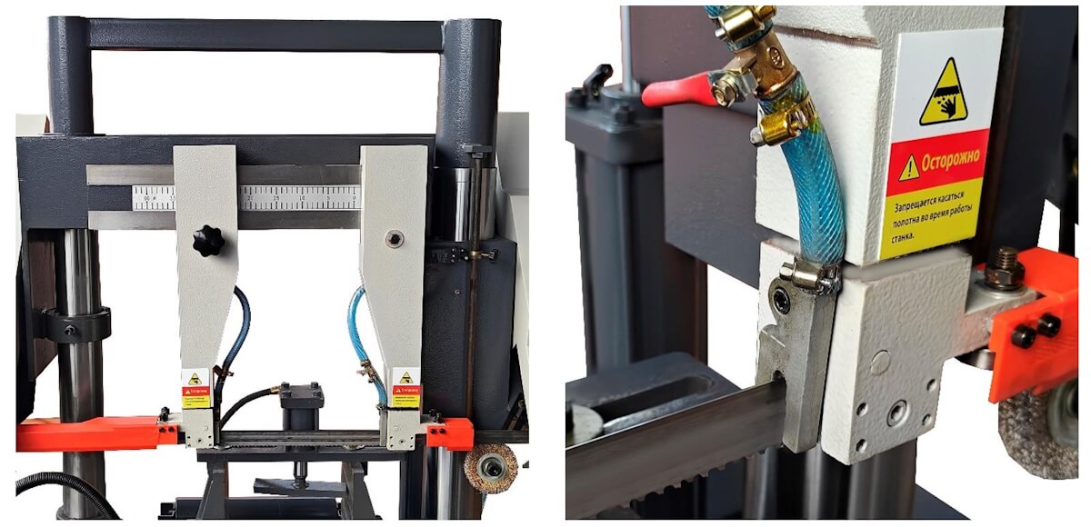 Ленточнопильный двухколонный станок Metal Master MGH-350E