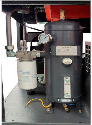 Винтовой компрессор с ременным приводом Metal Master MB