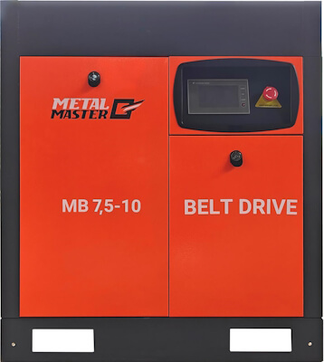 Винтовой компрессор с ременным приводом Metal Master MB 7,5-10