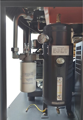 Компрессорная станция 2 в 1 с ременным приводом Metal Master MBR