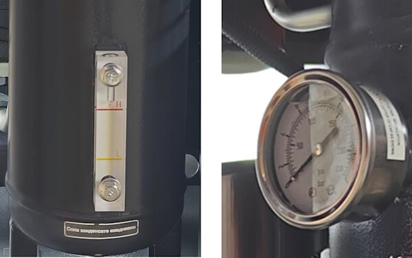 Компрессорная станция 2 в 1 с ременным приводом Metal Master MBR