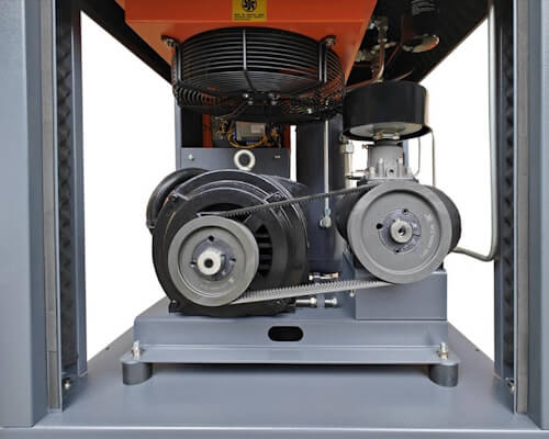 Компрессорная станция 2 в 1 с ременным приводом Metal Master MBR