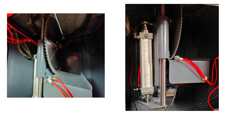 Дисковая полуавтоматическая пила Metal Master MQCS-400A