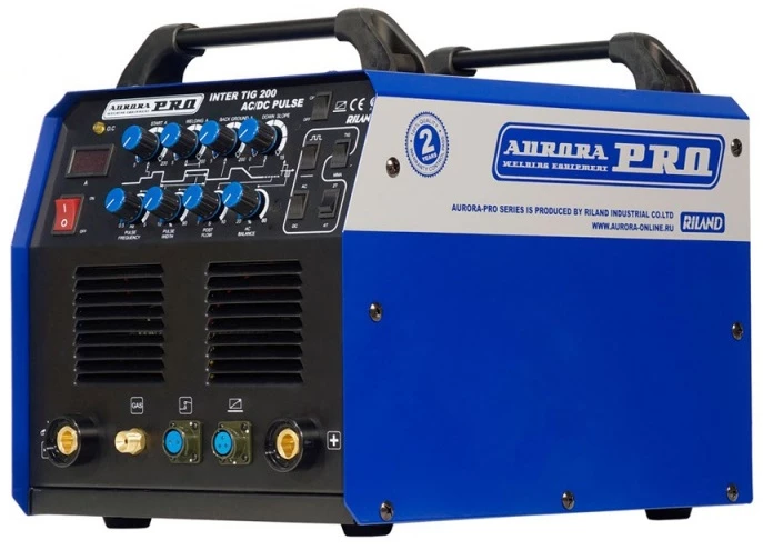 Аппарат аргонодуговой сварки AuroraPRO INTER TIG 200 AC/DC PULSE (MOSFET) купить в Челябинске | Цена 49 495 ₽ | Официальный дилер - интернет-магазин ДельтаИнжиниринг.ру
