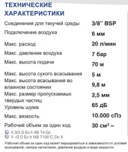 Мембранный насос FLUIMAC Phoenix P20 KC-MTTKT1-AB - 3