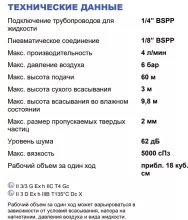 Мембранный насос FLUIMAC Phoenix P4 P-NTTPT1-AB - 3