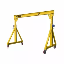Мини-кран козловой c регулируемой высотой МПУ OCALIFT 2 т (3,5-5)х3 метров