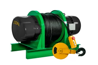 Лебедка электрическая Euro-lift KCD 1500/3000 кг, 100/50 м, 380В
