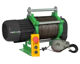 Лебедка электрическая Euro-lift KCD 500/1000 кг, 100/50 м, 380В